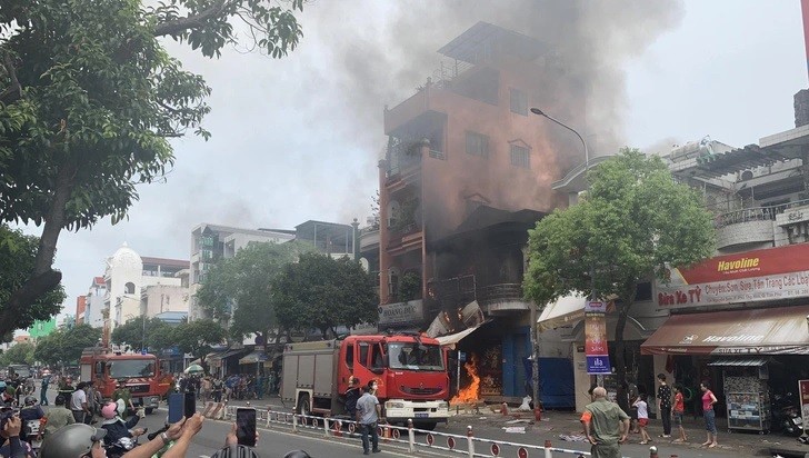 TP. Hồ Chí Minh: Liên tiếp xảy ra cháy tại quận Tân Phú