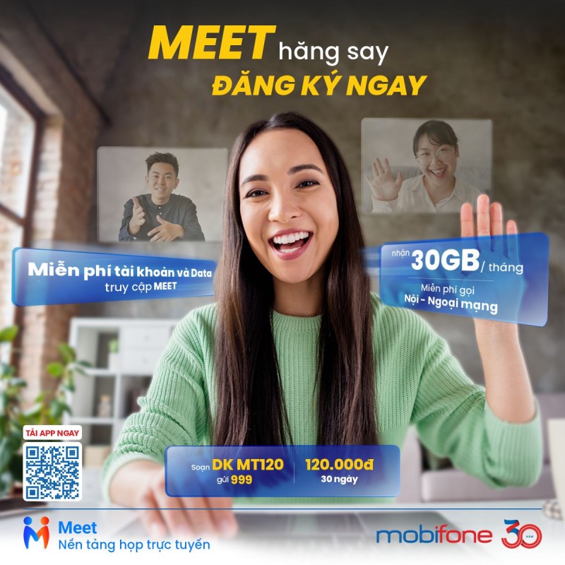 MobiFone Meet được công nhận là nền tảng số tiềm năng trở thành nền tảng số quốc gia về họp trực tuyến