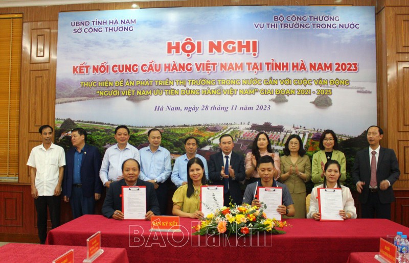 Hà Nam: Kết nối cung cầu hàng Việt Nam tại thị trường trong nước