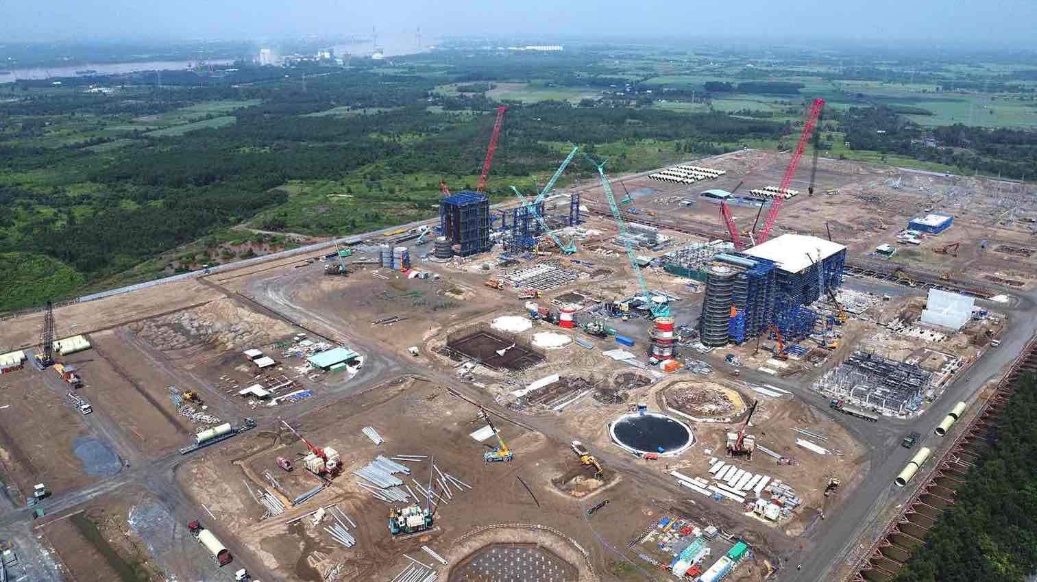 Dự án Nhà máy điện Nhơn Trạch 3,4 đã thi công được trên 60% tổng khối lượng