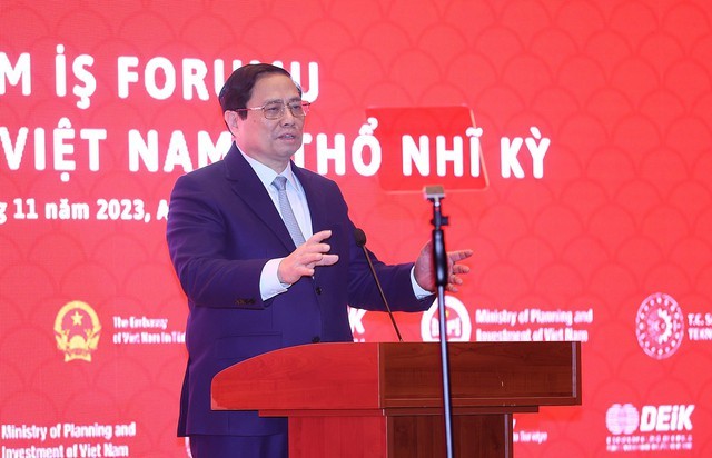 Thủ tướng Chính phủ Phạm Minh Chính dự Diễn đàn doanh nghiệp Thổ Nhĩ Kỳ-Việt Nam