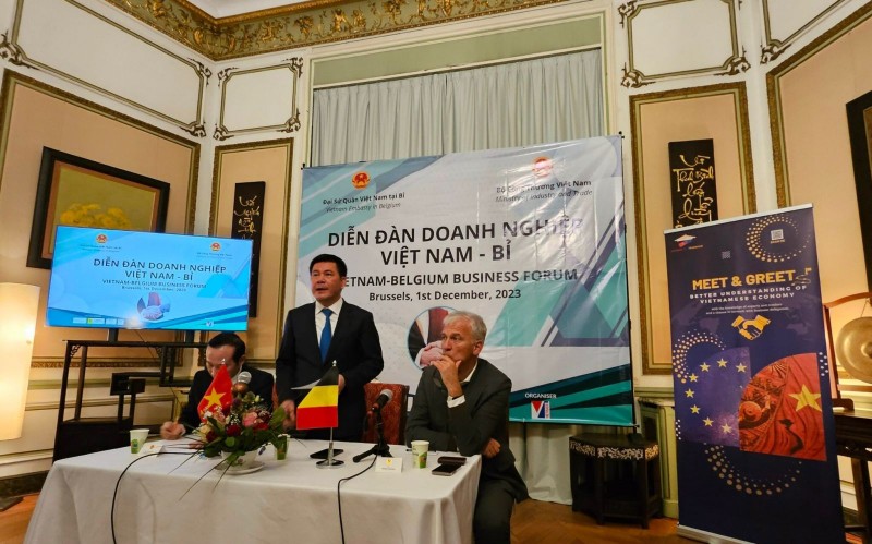 Bộ trưởng Nguyễn Hồng Diên: Việt Nam - Bỉ còn nhiều tiềm năng mở rộng quy mô thương mại