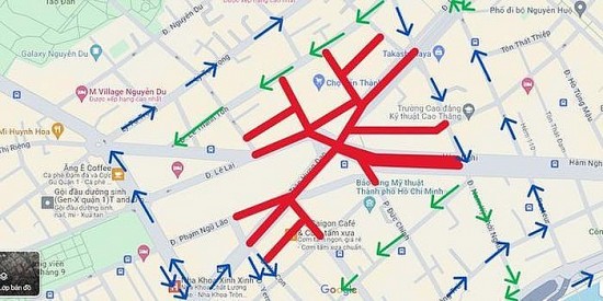 TP. Hồ Chí Minh: 13 tuyến đường trung tâm bị cấm lưu thông trong 18 ngày