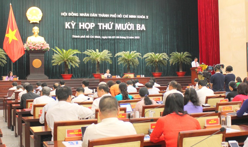 Kỳ họp thứ 13 HĐND TP. Hồ Chí Minh khóa X bàn nhiều quyết sách quan trọng
