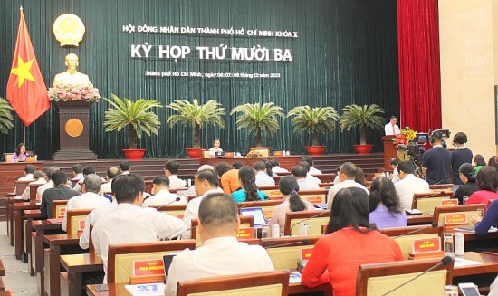 Kỳ họp thứ 13 HĐND TP. Hồ Chí Minh khóa X bàn nhiều quyết sách quan trọng