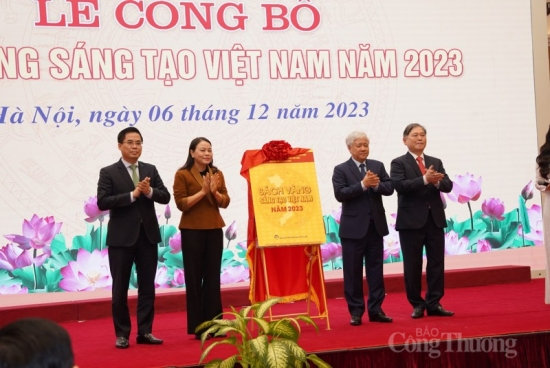 Sách vàng sáng tạo Việt Nam năm 2023: Vinh danh 79 công trình, giải pháp