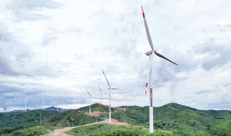 Công ty cổ phần Điện gió Khe Sanh là chủ đầu tư nhà máy điện gió Amaccao Quảng Trị. Ảnh: Amaccao.vn