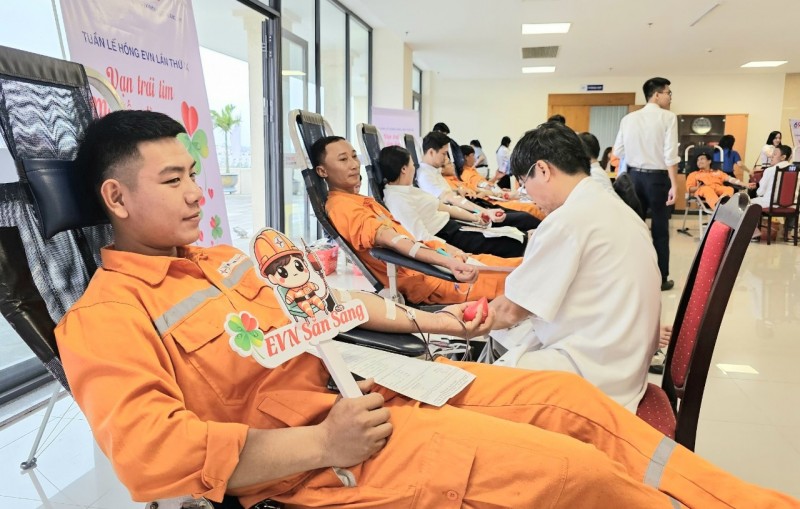 PC Quảng Trị: Thu hơn 230 đơn vị máu từ “Tuần lễ hồng EVN”
