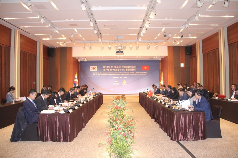 Các kỳ họp Ủy ban hỗn hợp giữa Bộ Công Thương Việt Nam và Bộ Thương mại, Công nghiệp, Năng lượng Hàn Quốc tổ chức tại Seoul