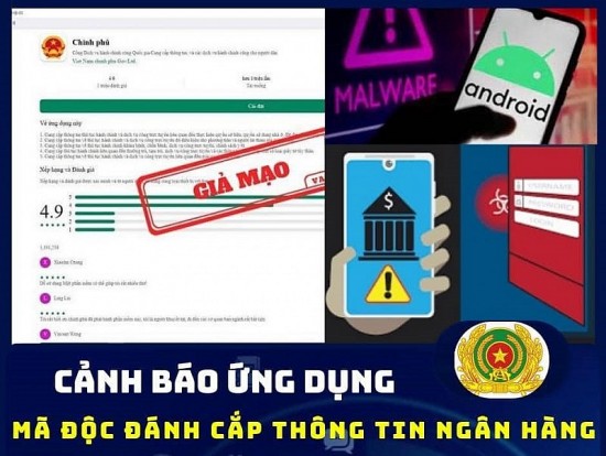 TP. Hồ Chí Minh: C ông an cảnh báo nguy cơ mã độc đánh cắp thông tin ngân hàng
