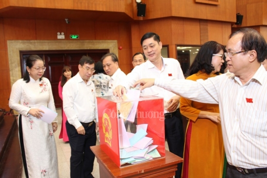 Kết quả lấy phiếu tín nhiệm với 31 lãnh đạo chủ chốt tại TP. Hồ Chí Minh