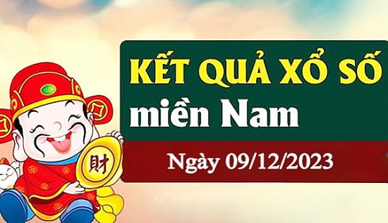 XSMN 9/12, Kết quả xổ số miền Nam hôm nay 9/12/2023, xổ số miền Nam ngày 9 tháng 12,trực tiếp XSMN 9/12