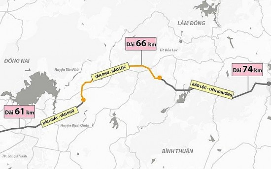 Lâm Đồng: Chốt thời điểm khởi công cao tốc Tân Phú - Bảo Lộc trong quý I/2024