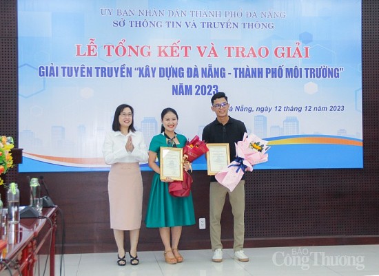 Báo Công Thương đoạt giải Nhất viết về “Xây dựng Đà Nẵng - Thành phố môi trường”