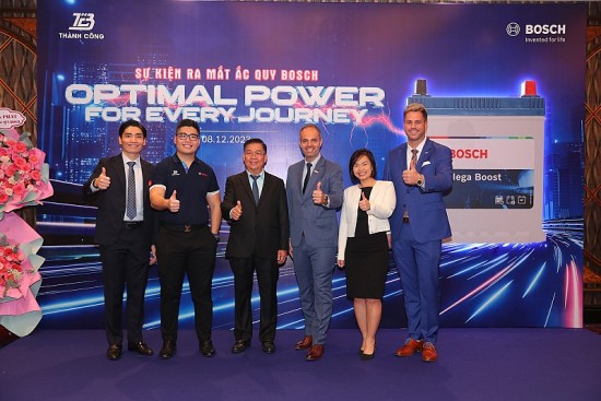 Bosch ra mắt bình ắc quy SM Mega Boost mới nhất được thiết kế đặc biệt cho thị trường Việt Nam