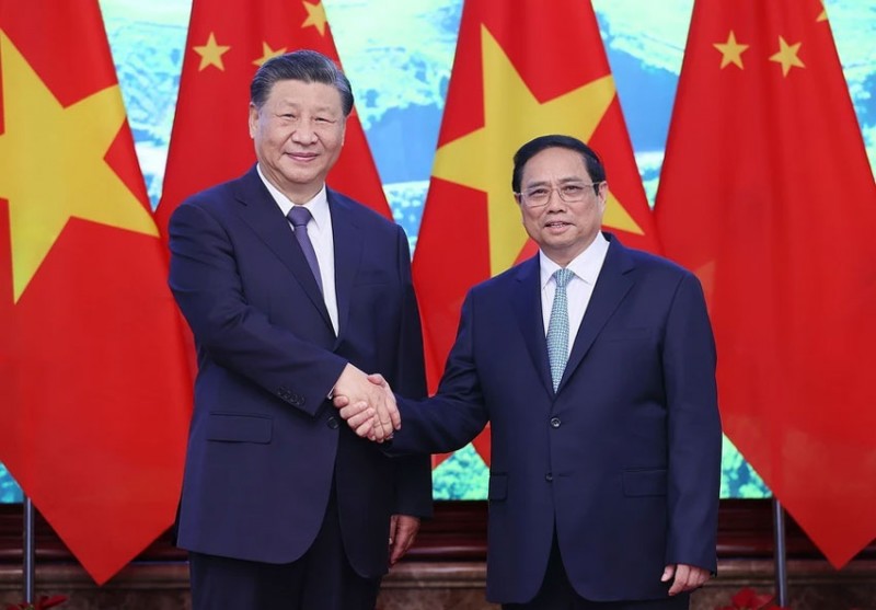 Thủ tướng Phạm Minh Chính hội kiến Tổng Bí thư, Chủ tịch nước Trung Quốc