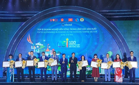 Lễ Công bố các doanh nghiệp bền vững tại Việt Nam năm 2023