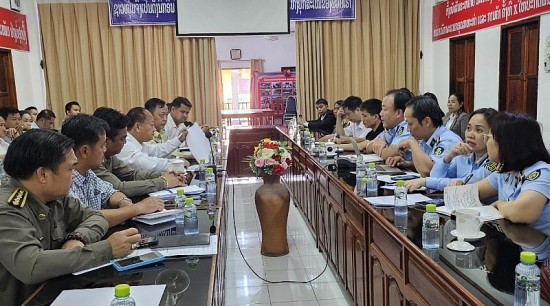 Thúc đẩy hợp tác trong lĩnh vực quản lý thị trường giữa Việt Nam - Lào