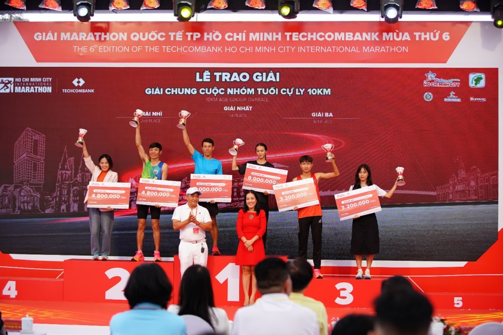 Giải Marathon Quốc tế TP. Hồ Chí Minh Techcombank đạt kỉ lục với hơn 15.000 người