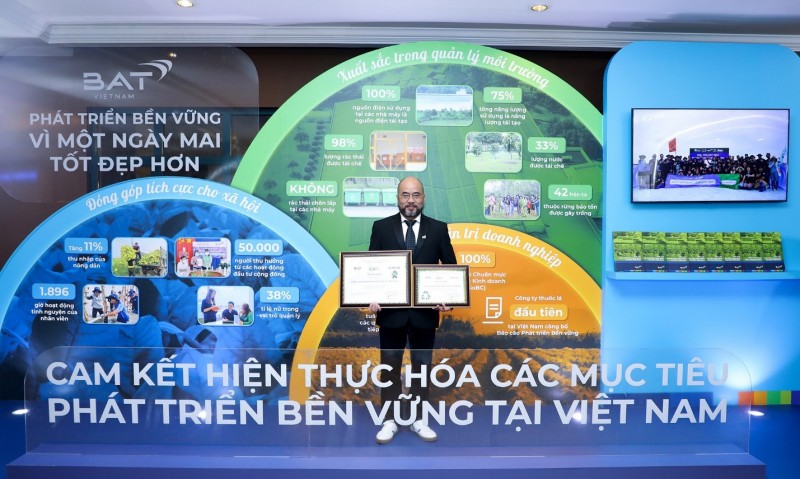 BAT Việt Nam thực hiện cam kết quản trị doanh nghiệp hiệu quả với Báo cáo về ESG