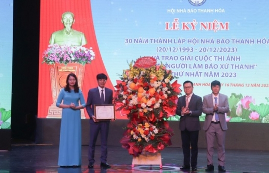 Hội Nhà báo tỉnh Thanh Hóa kỷ niệm 30 năm ngày thành lập