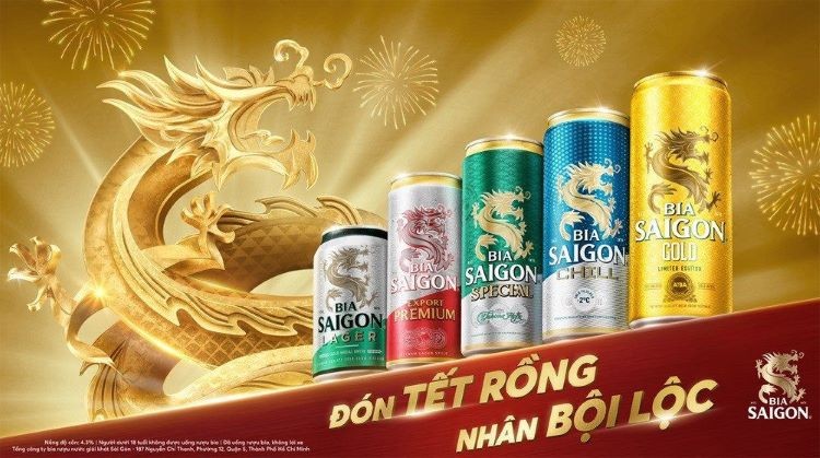 Bia Saigon lan tỏa giá trị thương hiệu Việt
