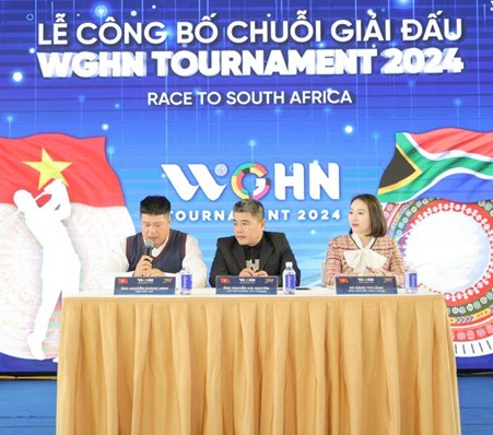 Công bố chuỗi giải đấu golf WGHN Tournament Race to SA 2024