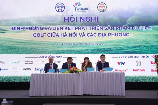 Công bố chuỗi giải đấu golf WGHN Tournament Race to SA 2024