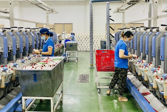 5 tháng, chỉ số sản xuất công nghiệp và thương mại của Nam Định tăng cao