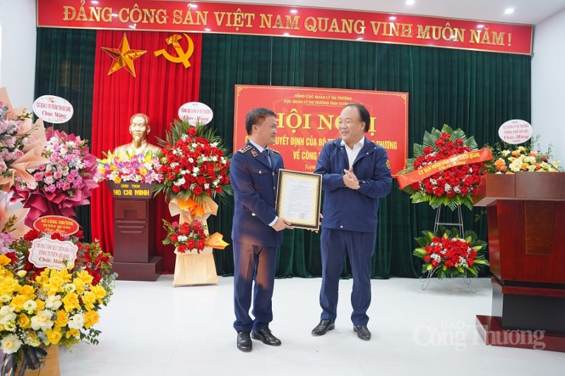 Điều động, bổ nhiệm Cục trưởng Cục Quản lý thị trường Tuyên Quang