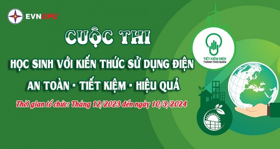 EVNCPC phát động cuộc thi học sinh với kiến thức sử dụng điện an toàn