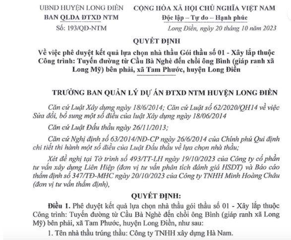 Xây dựng Hà Nam: ‘Đấu đâu trúng đó’, liên tục thắng trên đất Bà Rịa - Vũng Tàu