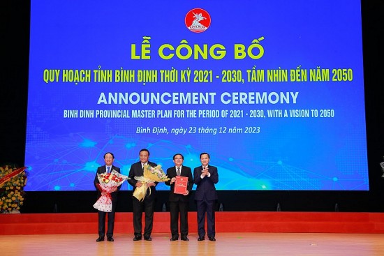 Phó Thủ tướng Lê Minh Khái dự công bố Quy hoạch tỉnh Bình Định thời kỳ 2021 – 2030