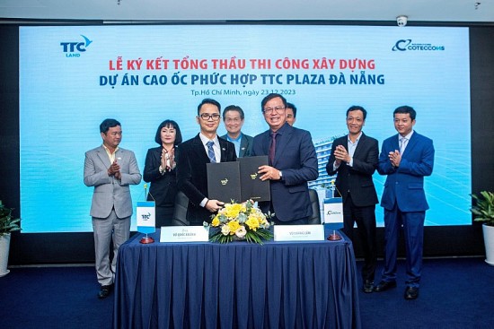 TTC Land và Coteccons hợp tác thi công xây dựng dự án TTC Plaza Đà Nẵng