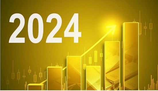 Giá vàng năm 2024 sẽ tăng nhiều hơn giảm?