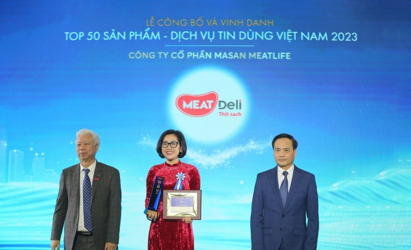 Thịt mát MEATDeli vào Top 10 Tin Dùng Việt Nam trong 4 năm liên tiếp