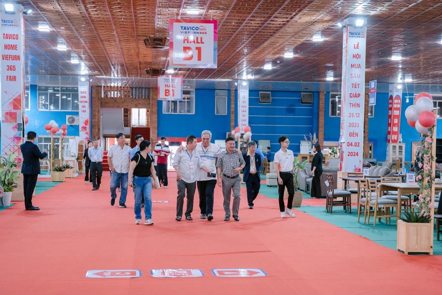 Lễ hội mua sắm Tết Giáp Thìn đã diễn ra tại TavicoHome - Thế giới gỗ và nội thất 