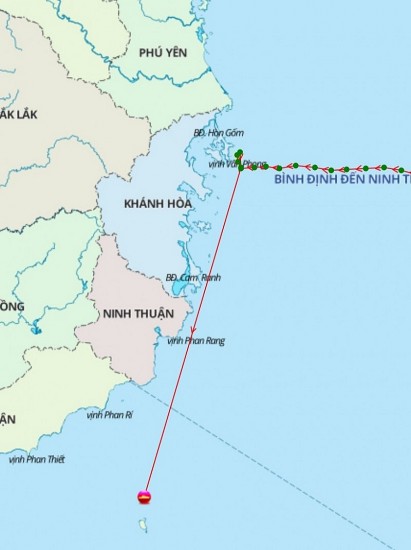 5 ngư dân Phú Yên mất tích trên biển: Bắt được tín hiệu tàu cá gần đảo Phú Quý