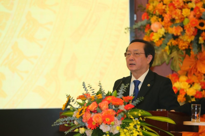 Bộ trưởng Bộ Khoa học và Công nghệ Huỳnh Thành Đạt phát biểu
