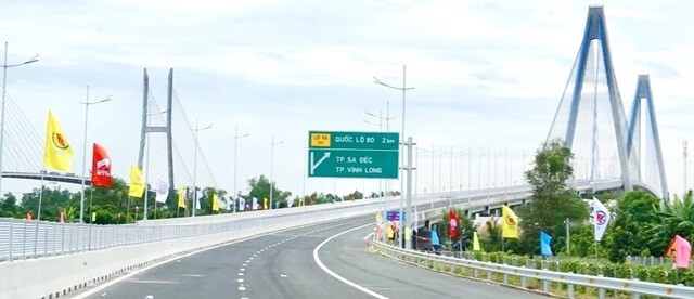 Ngày 30/12, chính thức thông xe 2 chiều cao tốc Mỹ Thuận - Cần Thơ