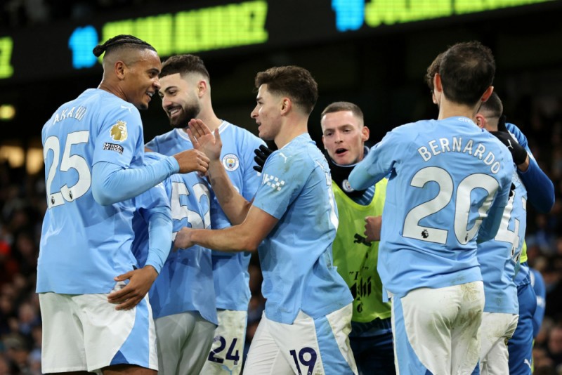 Premier League round 20 rankings on December 31: Manchester City-Aston Villa close to Liverpool, Manchester United loses bitterly