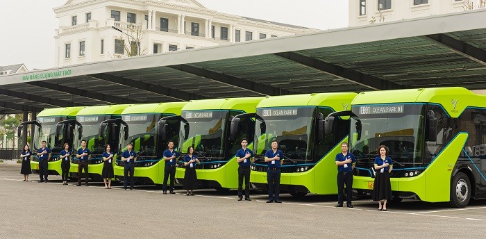 Từ ngày 1/1/2024, chính thức vận hành tuyến xe buýt điện kết nối nội đô Hà Nội tới sân bay Nội Bài