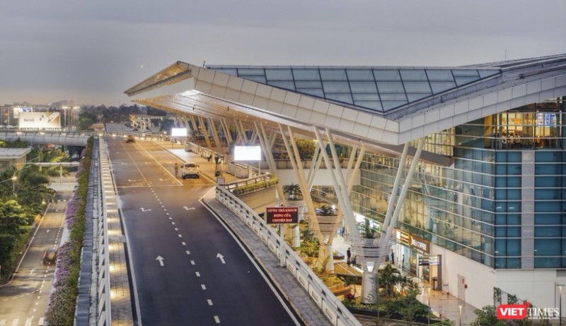 Nhà ga quốc tế sân bay Đà Nẵng. Ảnh Viettime