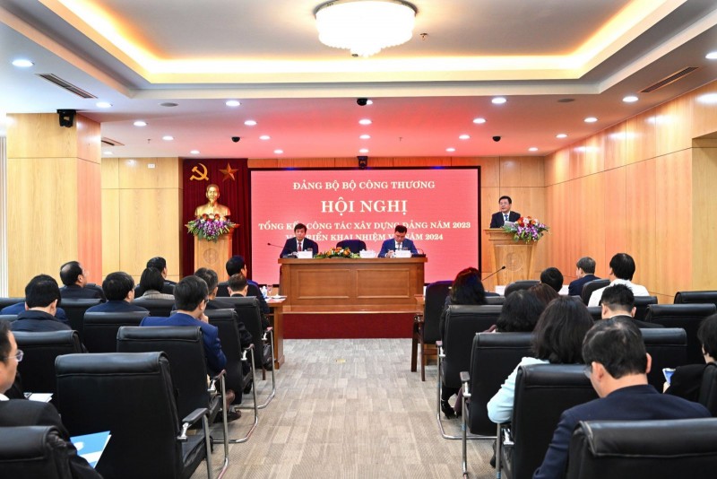 Đảng bộ Bộ Công Thương tổ chức Hội nghị tổng kết công tác xây dựng Đảng năm 2023 và triển khai nhiệm vụ năm 2024