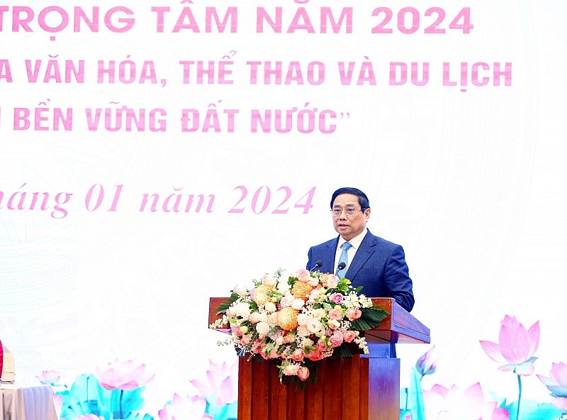 Thủ tướng Phạm Minh Chính: Tạo bứt phá, phát triển nhanh và bền vững văn hoá, thể thao và du lịch