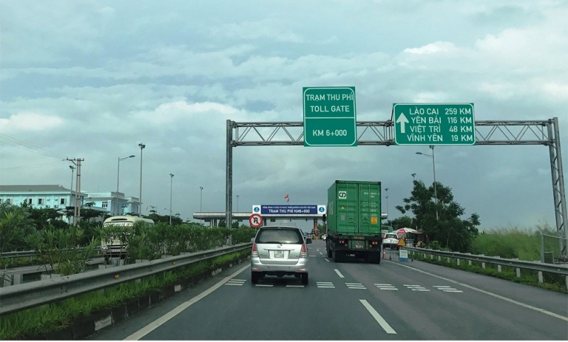 Cao tốc Nội Bài - Lào Cai sẽ tăng phí từ ngày 1-2 tới. Ảnh HNM