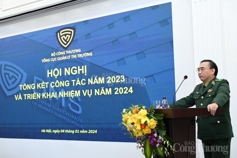 Bộ trưởng Nguyễn Hồng Diên giao 6 nhiệm vụ cho Quản lý thị trường trong năm 2024