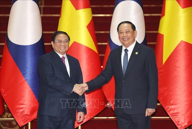 Thủ tướng Chính phủ Lào Sonexay Siphandone thăm chính thức Việt Nam