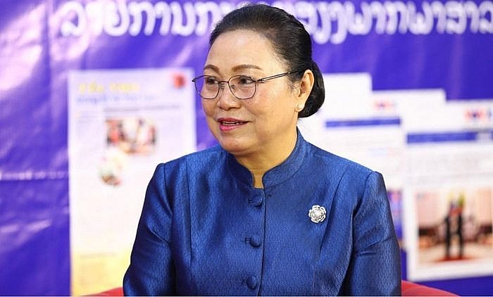 Đại sứ Lào tại Việt Nam Khamphao Ernthavanh. (Nguồn: VOV)