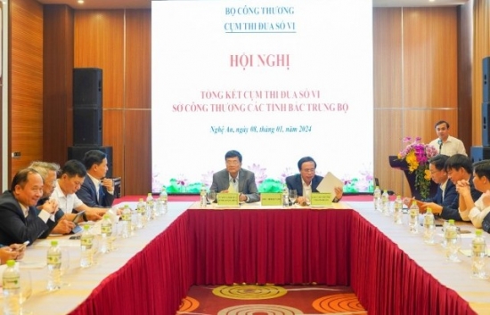 Sở Công Thương 6 tỉnh Bắc Trung Bộ ký giao ước thi đua năm 2024